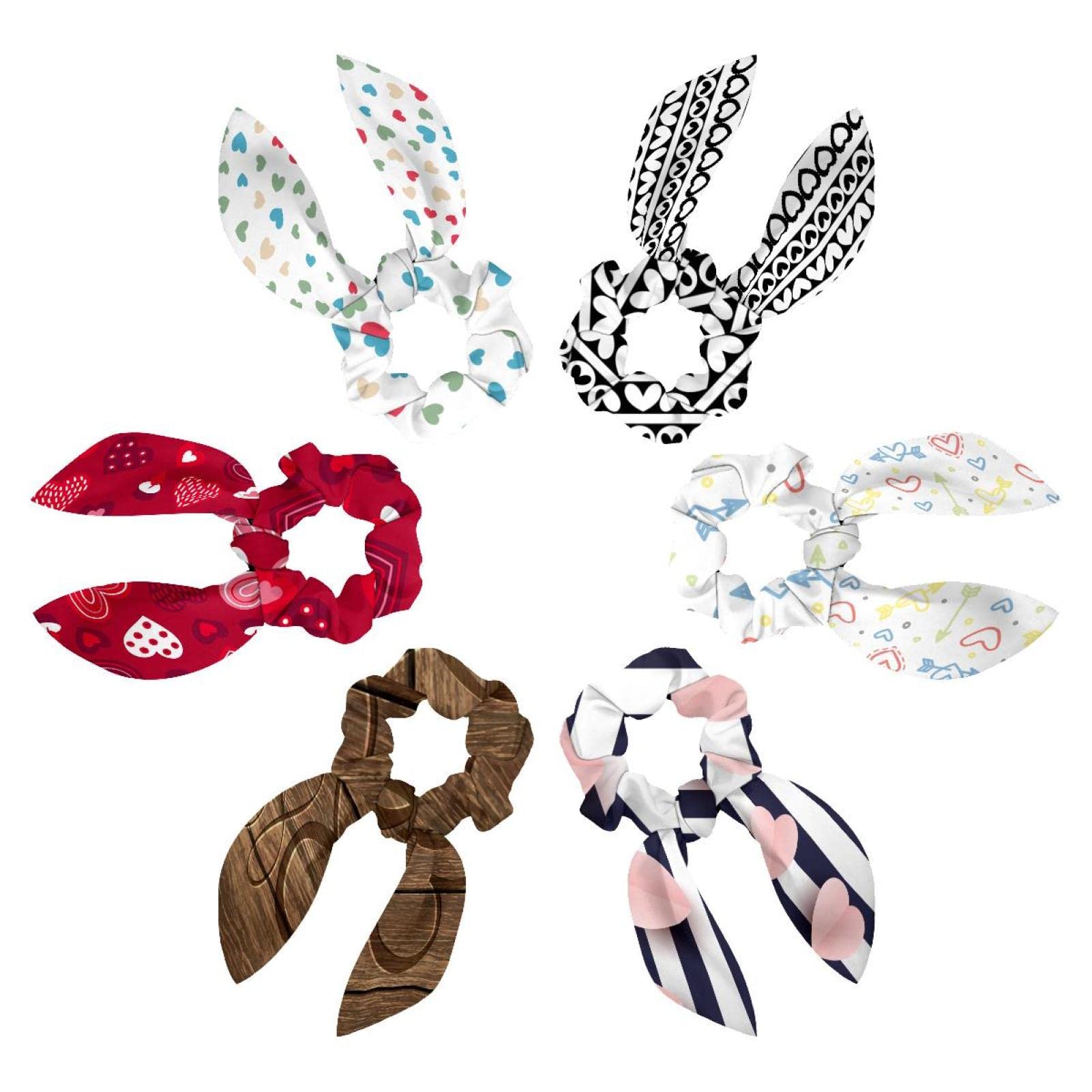 Élastiques à cheveux longs à nœud cœur, l'accessoire parfait pour un cadeau d'anniversaire fille - 14