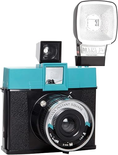 Miniatura 5 de Lomography Kit de cámara cuadrada instantánea Diana Deluxe con lentes