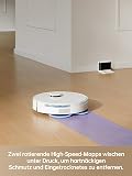 DREAME L10s Pro Gen 2 Robot aspirapolvere e lavapavimenti, aspirazione da 7000 Pa, lavaggio DuoScrub, sollevamento automatico dei moci, rilevamento a ultrasuoni di tappeti e moquette,app Dreamhome - 3