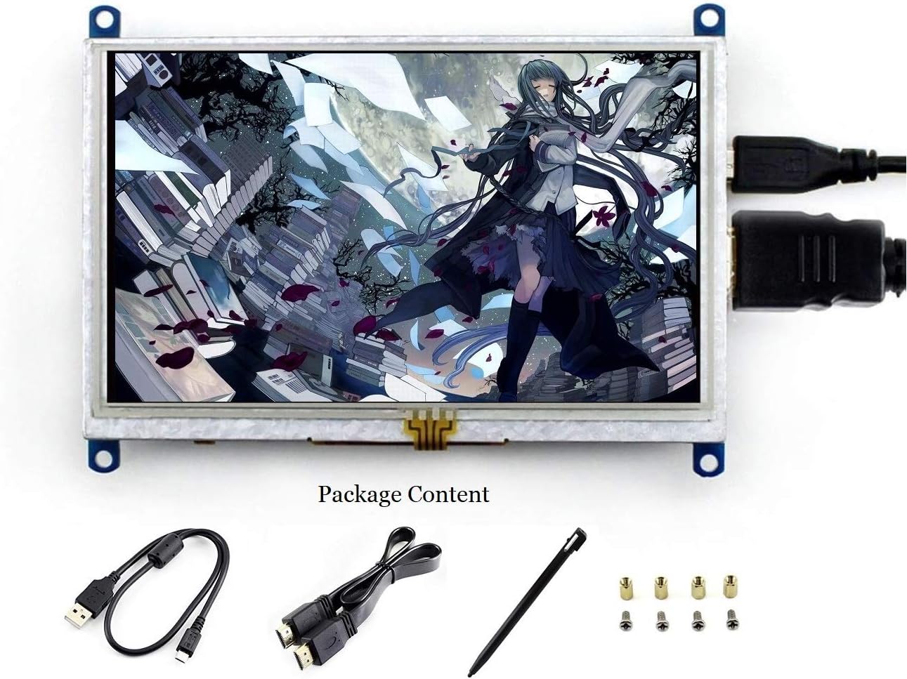 monitor touch screen per pi greco lampone