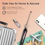 1/2 Inch Small Curling Iron, 13mm Skinny Curling Wand for Short Hair, Pixie Cuts & Bangs, Ceramic Thin Hair Curler for Tight Ringlets & Spiral Curls, Travel Dual Voltage, up to 480°F