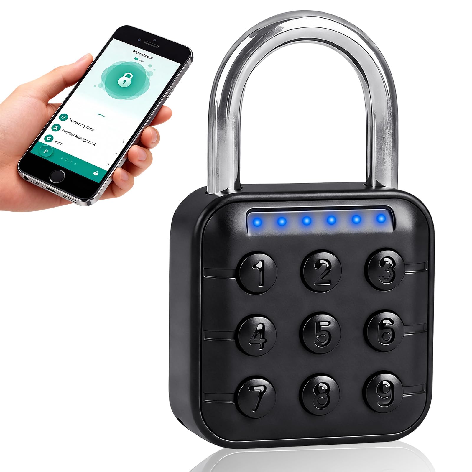 Serrure à code Bluetooth et application pour sécuriser votre casier sans clé