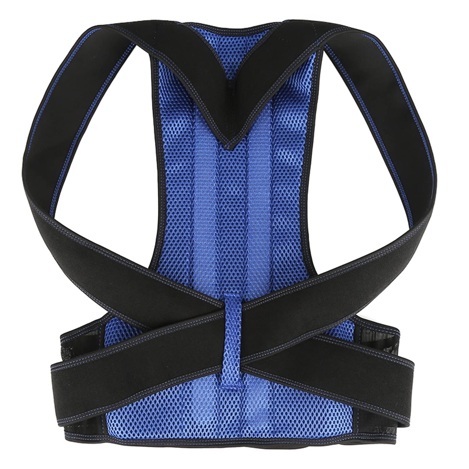Corrector Posterior Postura magnética Corrector Atrás Ajustable Ajuste de la clavícula Linterización de Hombro Deje de encordar la Salud y relajación de los Hombres S-3XL ui