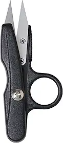 Tesoura de Arremate Singer 4.75" | Leve e Precisa para Acabamentos Finos | Ideal para Bordado, Casas de Botões, Costura Delicada | Uso Profissional e Doméstico | Confortável e Ergonômica
