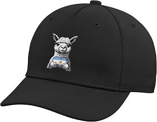 Argentina Pride Llama Argentinian Flag Alpaca Adjustable Baseball Hat