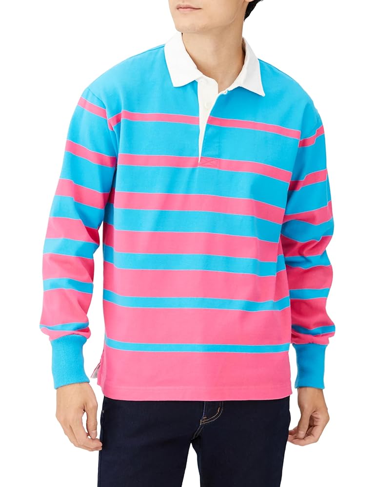 Amazon.co.jp: [カンタベリー] PANEL STRIPE RUGBY JERSEY