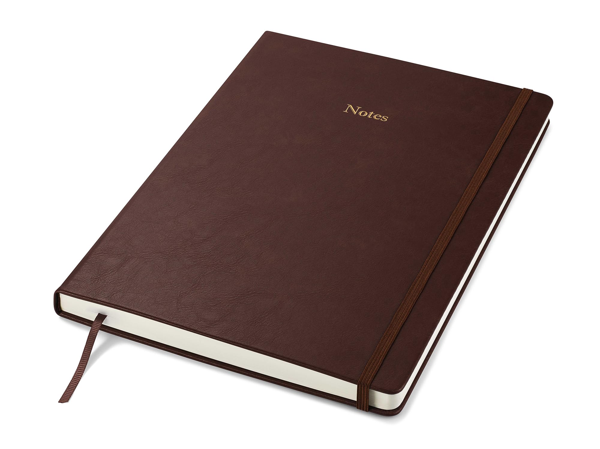 Wykeham's Executive Notebook – 8.5" x 12" – Customization Available (Conker – Lined) — image 1