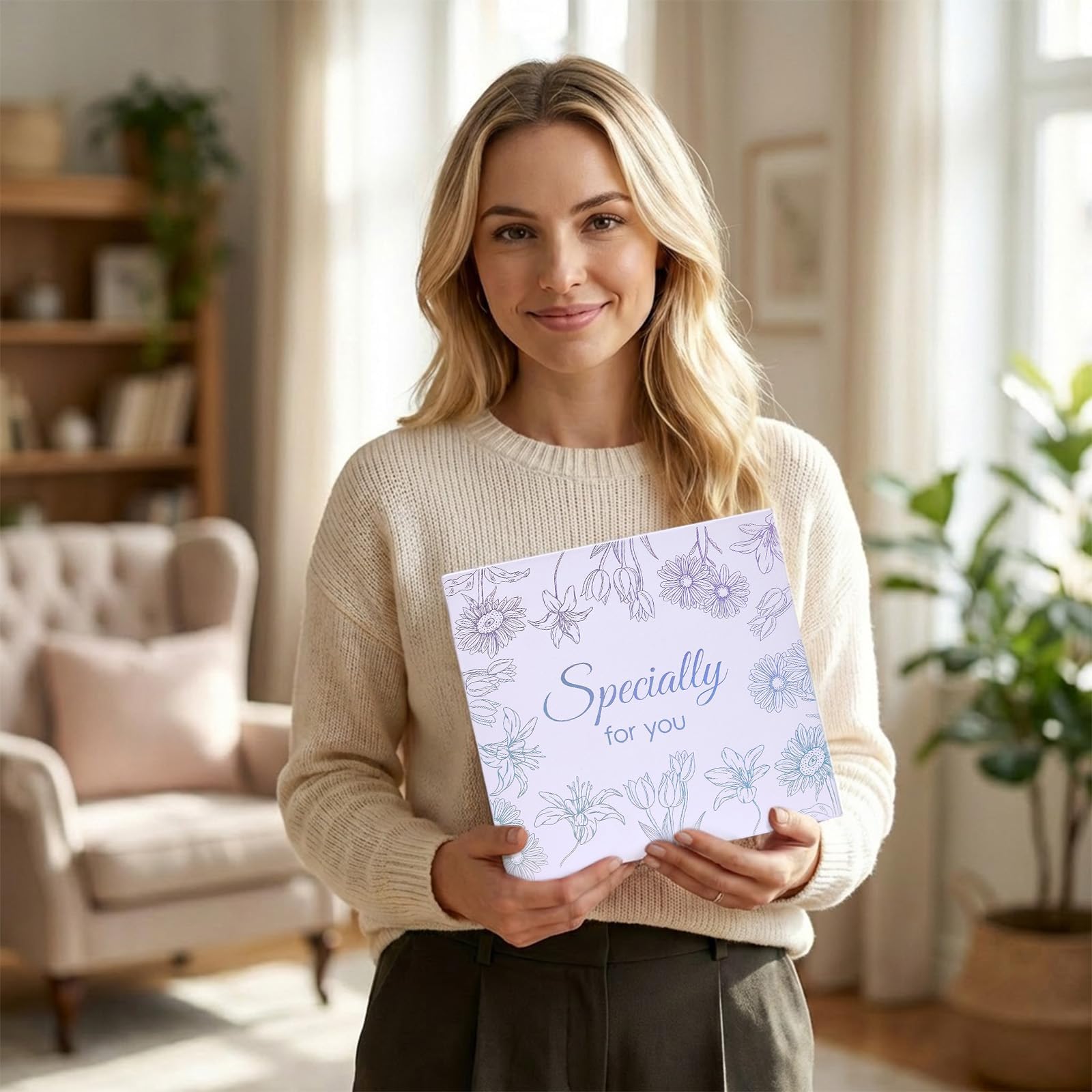 ENJOLLY Self Care Gift Box for Women with Mug, Candle, Soap and More