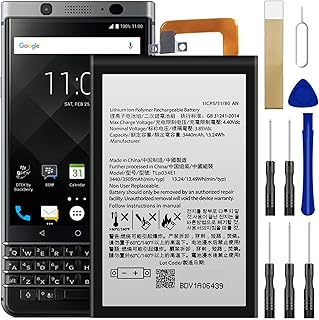 WUHAO Replacement Battery BAT-63108-003 Upgraded for BlackBerry Keyone BBB100-1 BBB100-2 BB100-7 BB100-5, BBB100-3 Sprint Battery with Adhesive Tape Tool Repair Kit