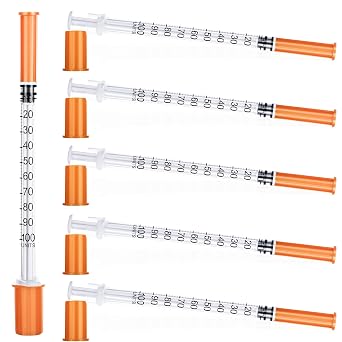 1ml Dispensing Tool 29G*13MM, Indivdually Sealed Packaging, Laboratory Accessories, Plastic Multiple Uses Measuring Tool