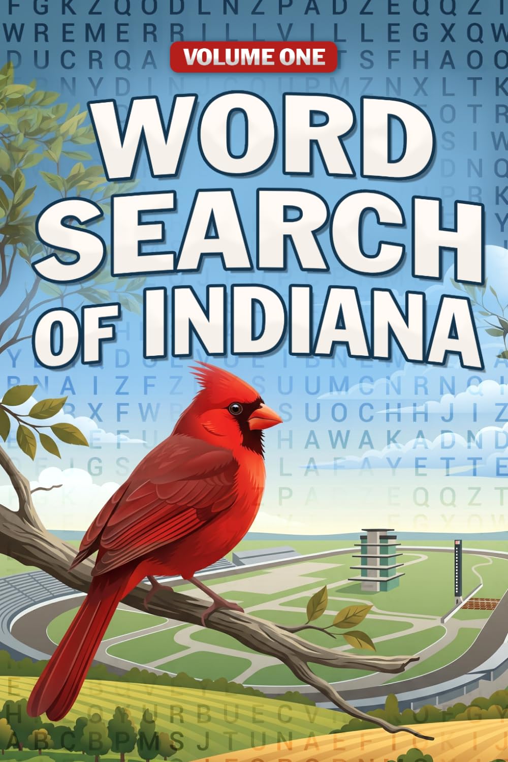 Word Search of Indiana (Word Searches of America)