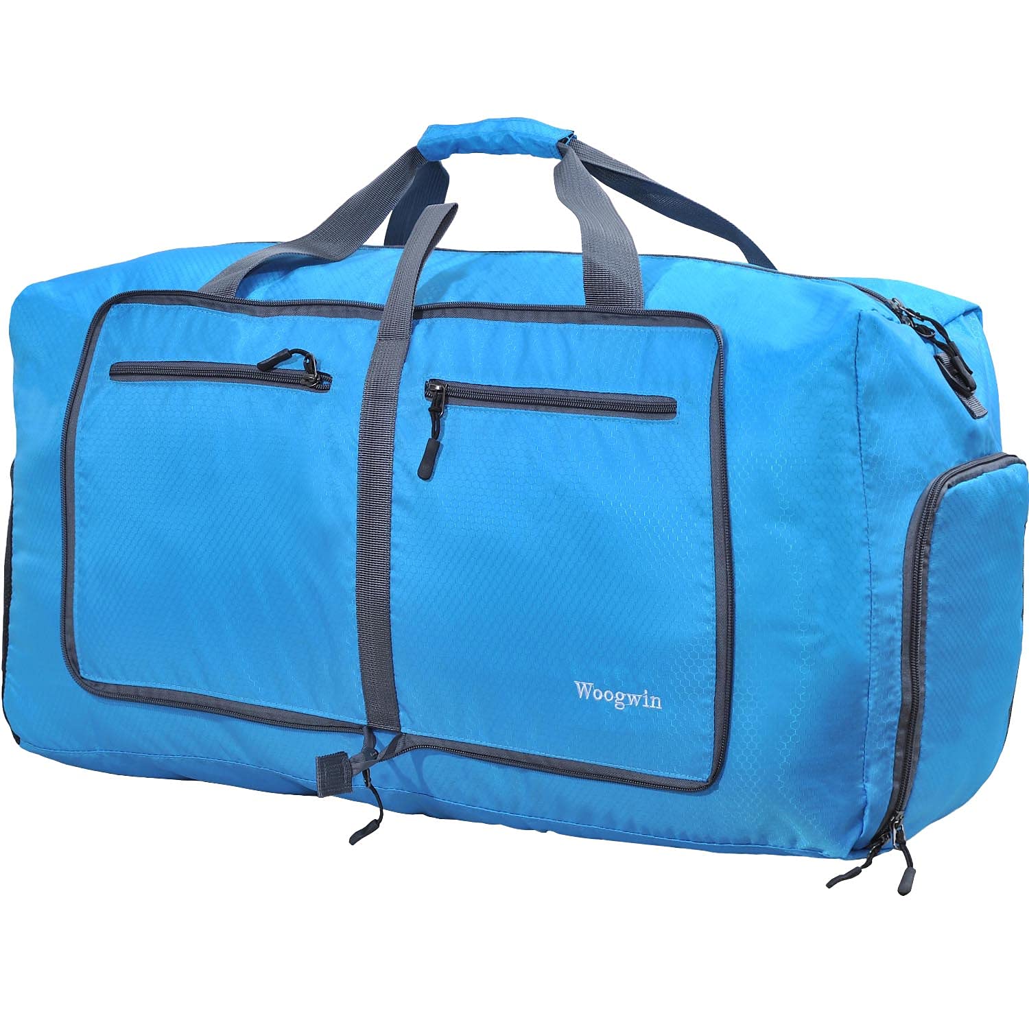 Woogwin Travel Duffel Bag Large Foldable Waterproof Overnight Bag for Beach Swim Bags Pool Sports Gym
