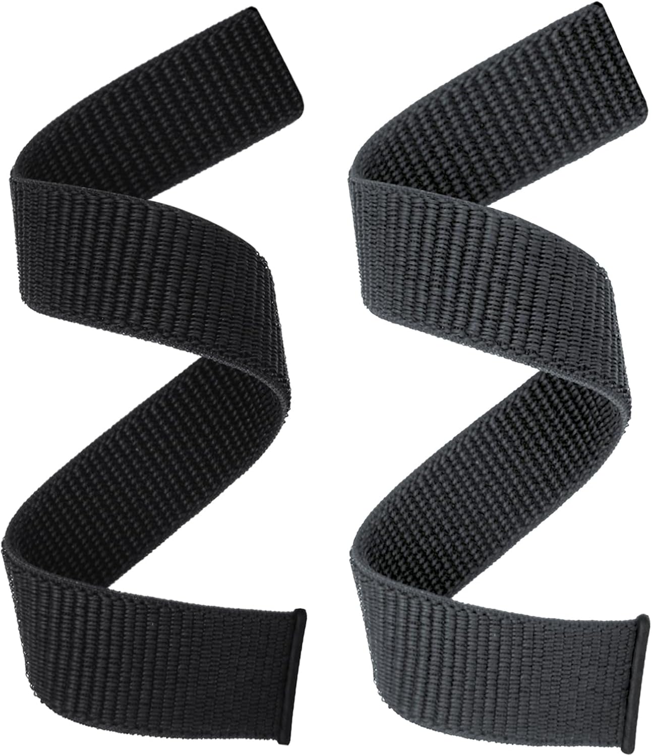 Abanen Hook and Loop Quick Dry 20mm Watch Band for Garmin Fenix 8 43mm / epix Pro 42mm / Fenix 7S/6S/5S, Woven Nylon Ultralight Sport Wristband Strap for Instinct 2S / Instinct E 40mm
