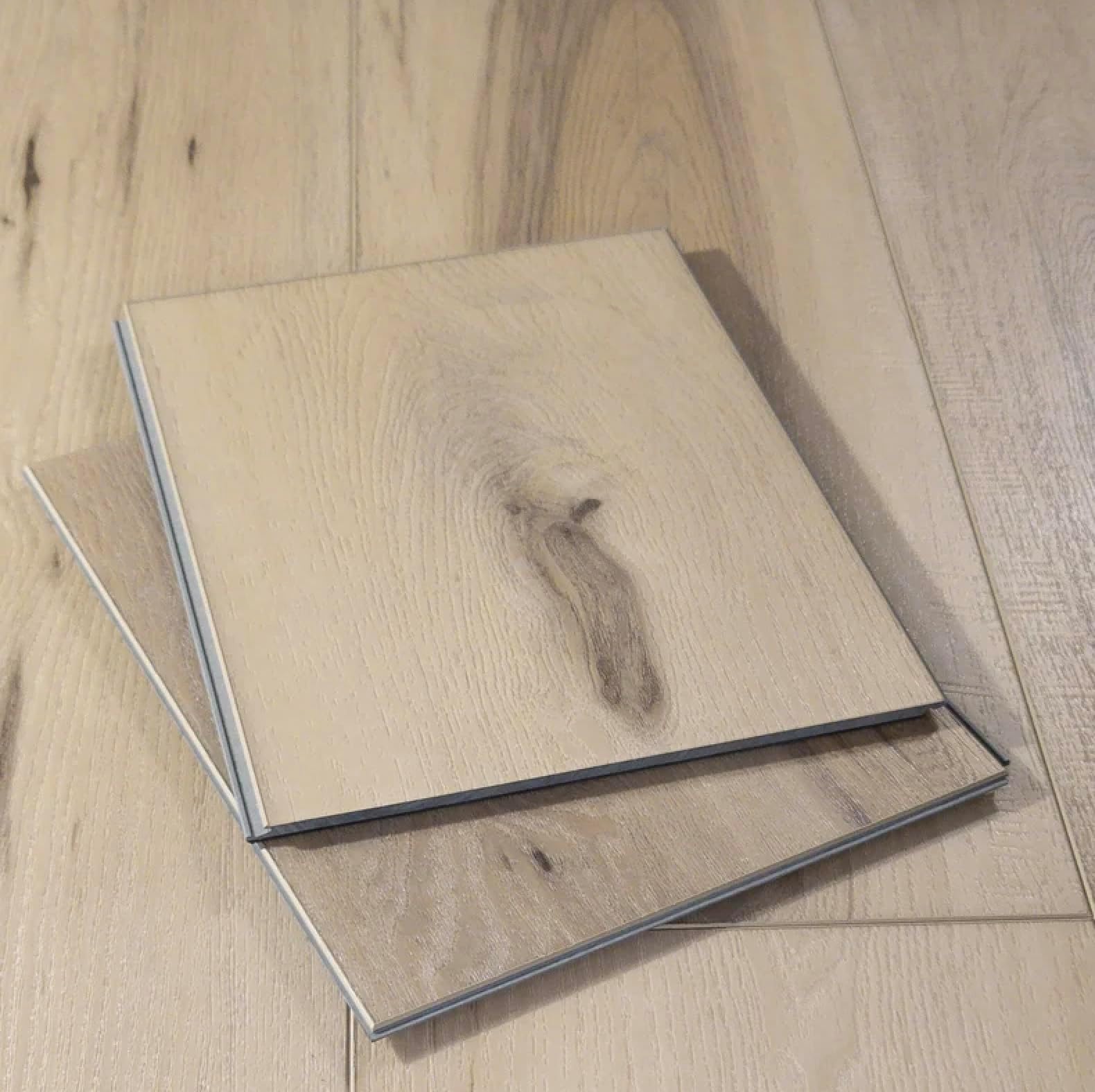 - Flooret 12” Cut Sample Luxury Vinyl Plank Flooring | DIY Click Installation, 20 Mil Wear Layer, Waterproof and Scratch Resistant LVP | Palka Signature