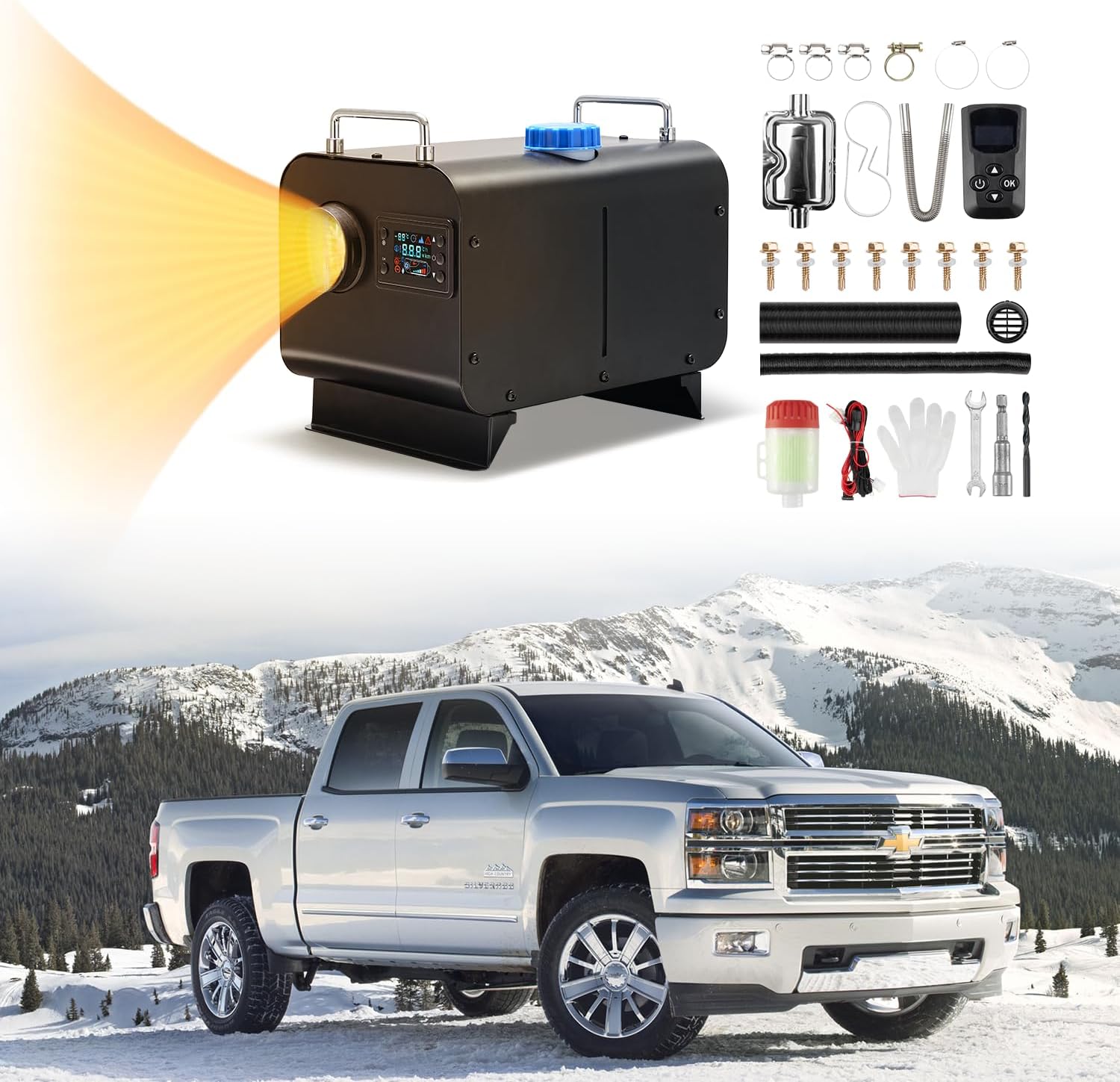 LCD zaslon i daljinski upravljač