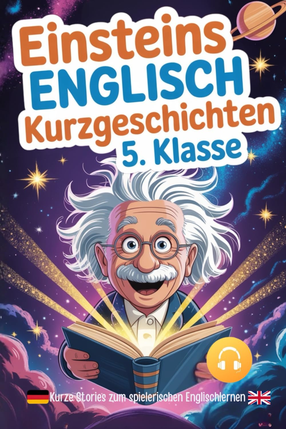 Einsteins Englisch Kurzgeschichten 5. Klasse: Spielerisch Englisch lernen mit spannenden Entdeckungsgeschichten aus der Wissenschaft, Audio, Vokabeln & Quiz
