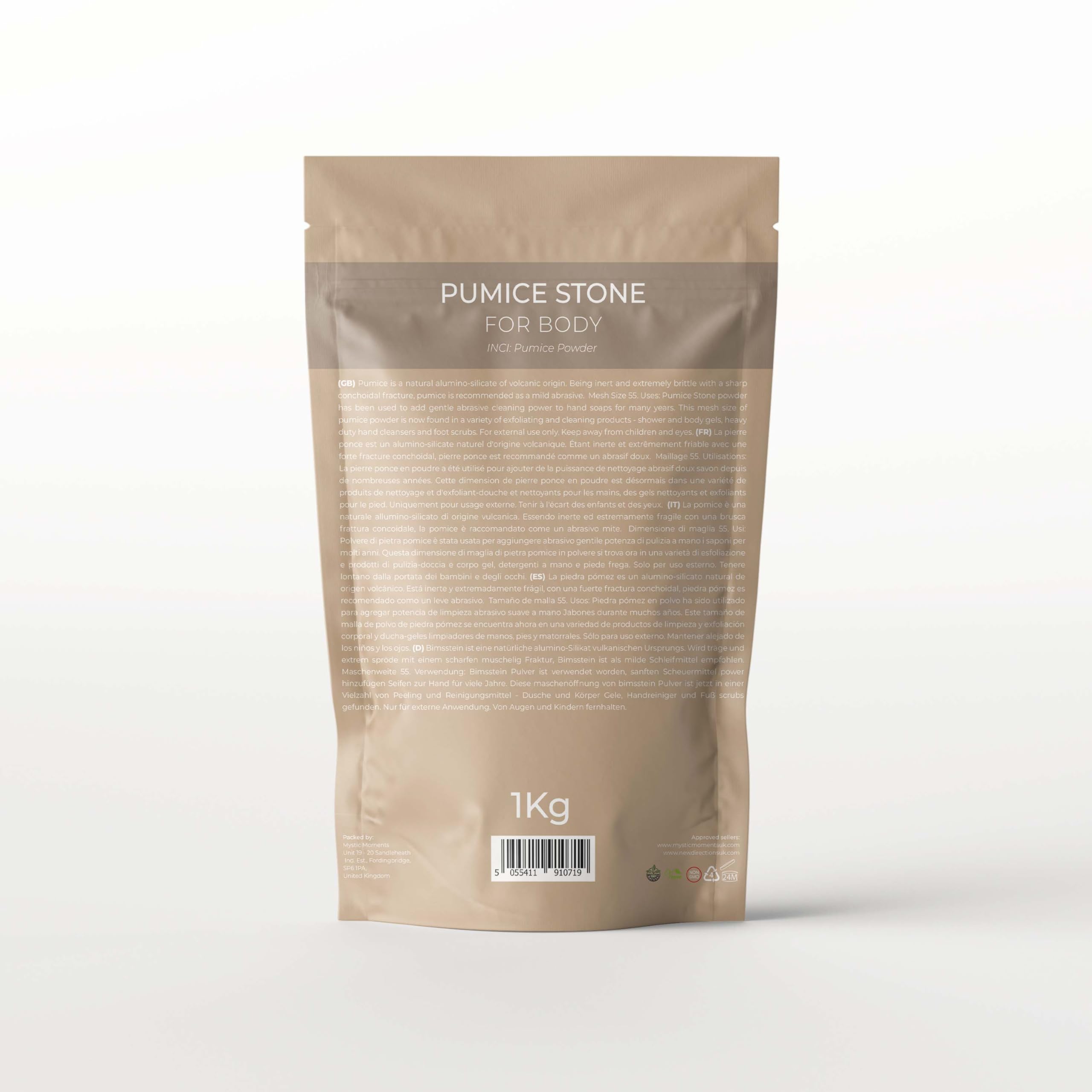 Bimsstein Körper Granula Peeling 1Kg