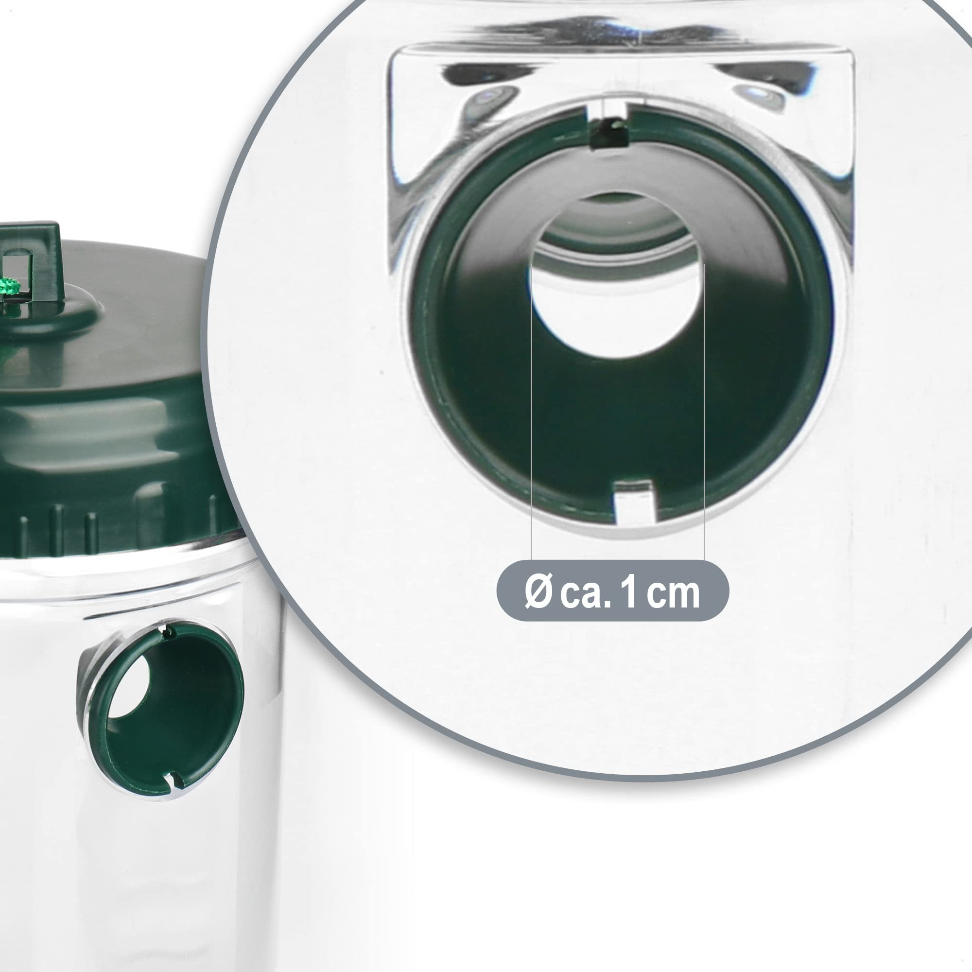 com-four® 2 zywolowne pulapki na osy, naturalna ochrona na zewnatrz | do zawieszenia lub postawienia - dzialanie 360°