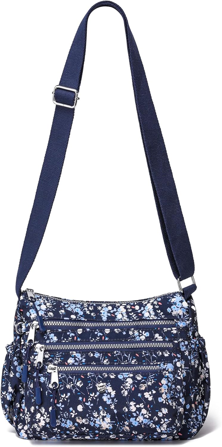 AOCINA Crossbody Bags for Women Multi Pocket Nylon Lightweight Ladies Purses Messenger Shoulder Handbags Satchel Travel Bag - Image 8