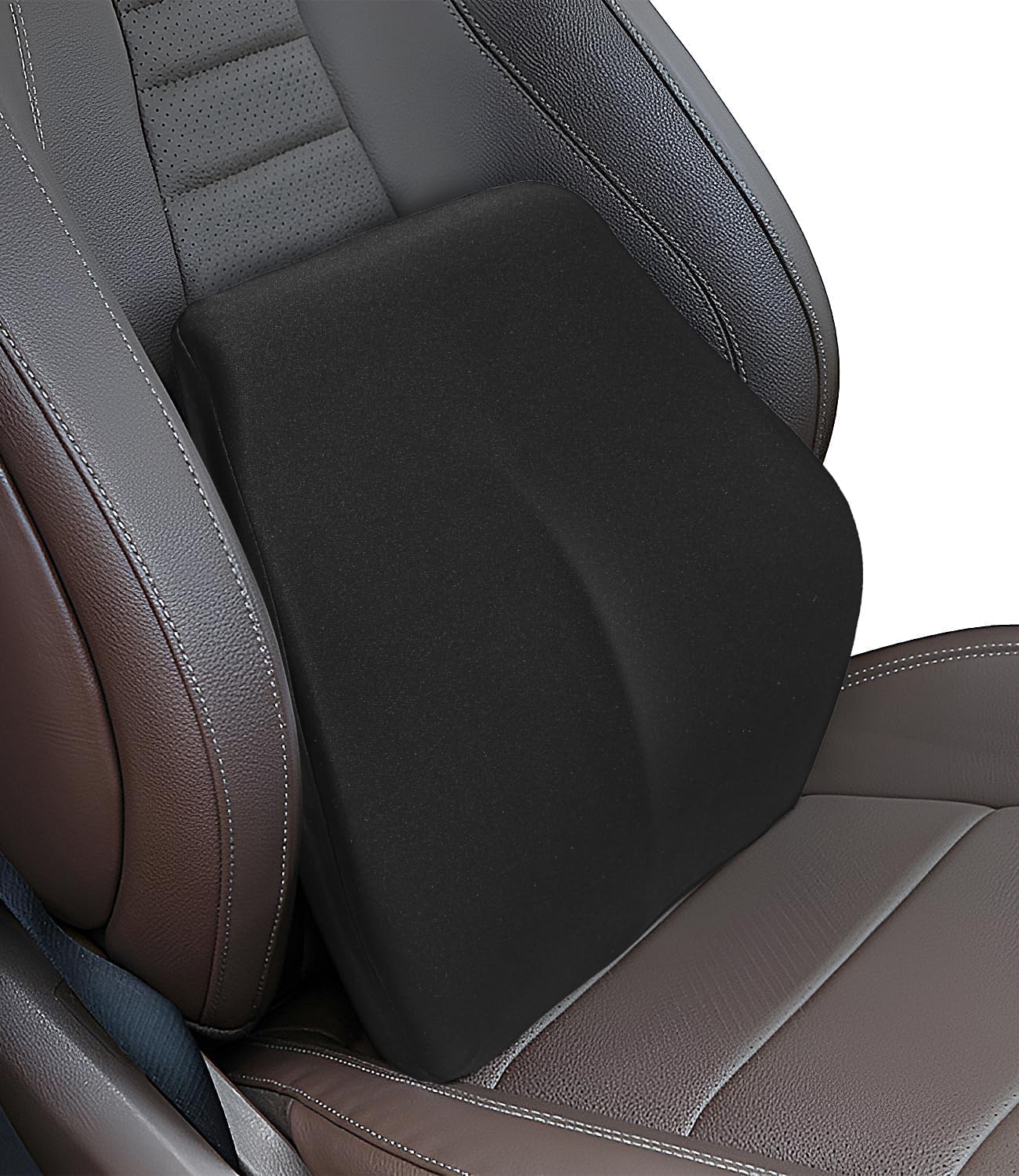 jutyum Cuscino lombare per auto, supporto lombare per auto, in memory foam, cuscino lombare ergonomico, per alleviare la schiena per sedili auto, sedia da ufficio, sedia a rotelle