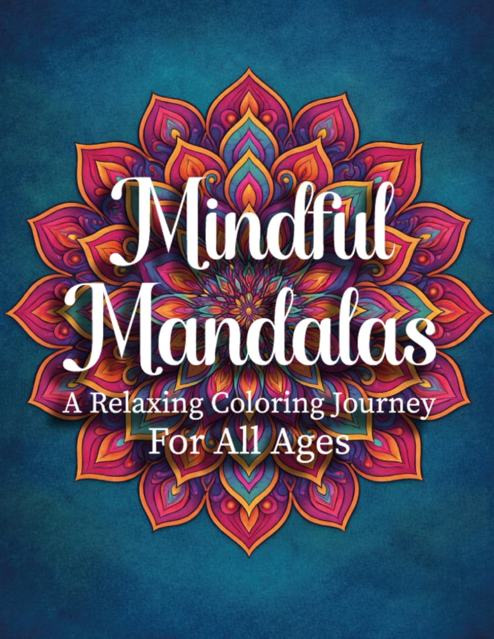 Mindful Mandalas A Relaxing Coloring Journey For All Ages: 35 Large Circular Mandala Designs for Relaxation, Mindfulness, Stress Relief and Creative Coloring pages