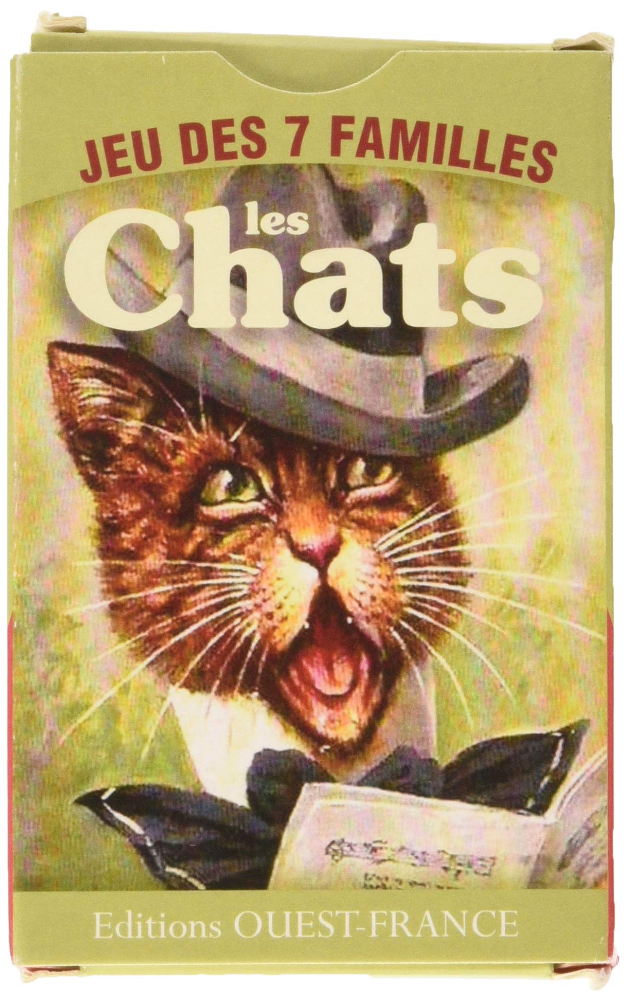 Jeu 7 familles - les chats