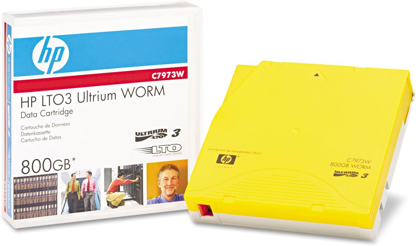 HP Original LTO Ultrium 3 WORM C7973W Storage Media (400 GB-800 GB)