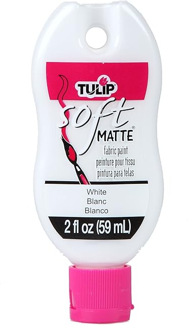 Duncan Tulip Soft Fabric Paint 2oz, Matte White, One Size