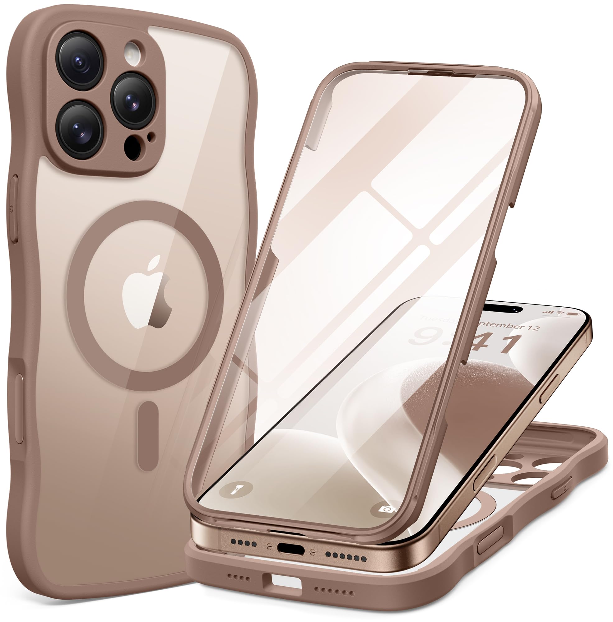 Amazon.com: BERFY for iPhone 16 Pro Max Case for Women Girls