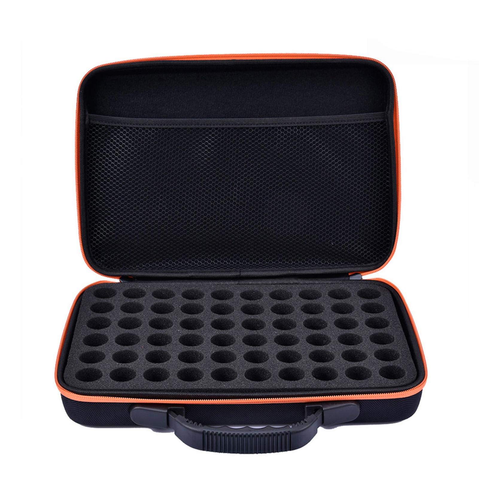 Essential Oil Box, 60 Holes Storage Box for Essential Oils 10ml 15ml, Shockproof Essential Oil Carrying Case, Nail Polish/Essential Oil Organizer, Blue, Refer to description - 4
