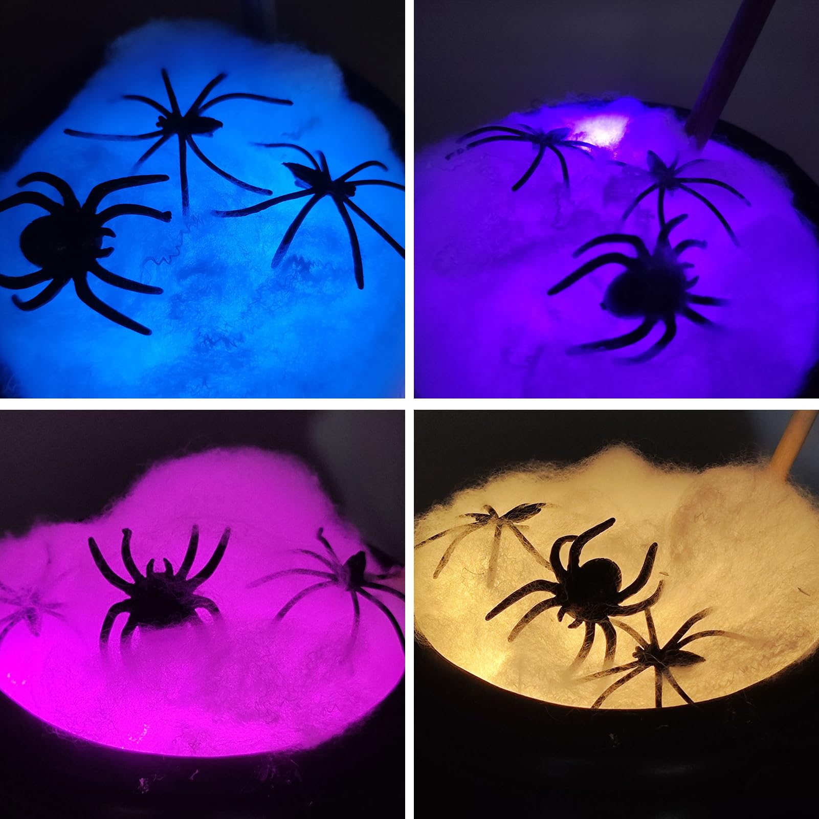 Halloween Witch Cauldron Diffuser With Fog Effect - Vintage Decor For Indoor Party, Includes Mist Maker & Glowing Skeleton