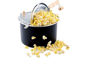 Stovetop Popcorn Popper for Delicious Movie Theater Popcorn