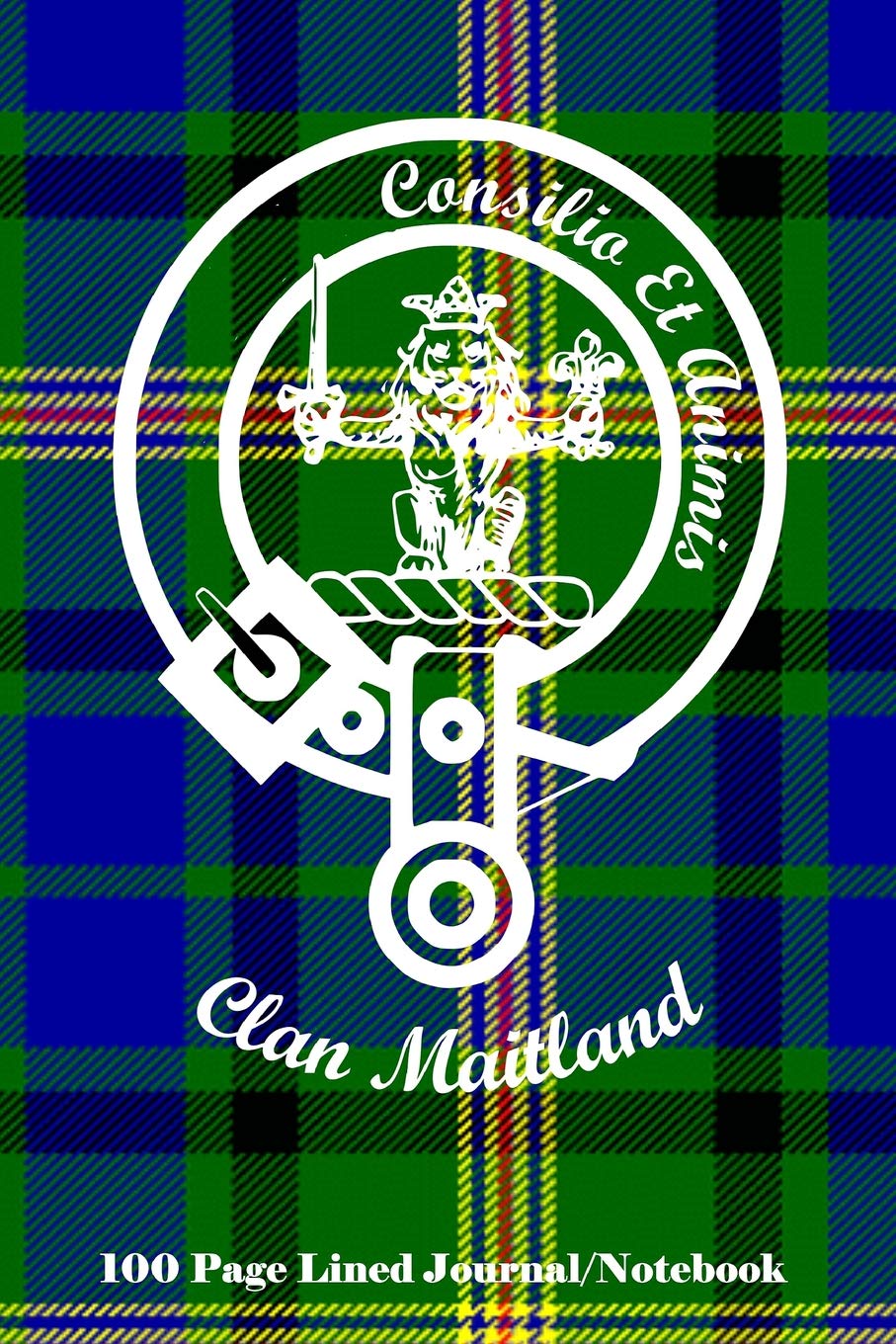 Clan Maitland 100 Page Lined Journal/Notebook
