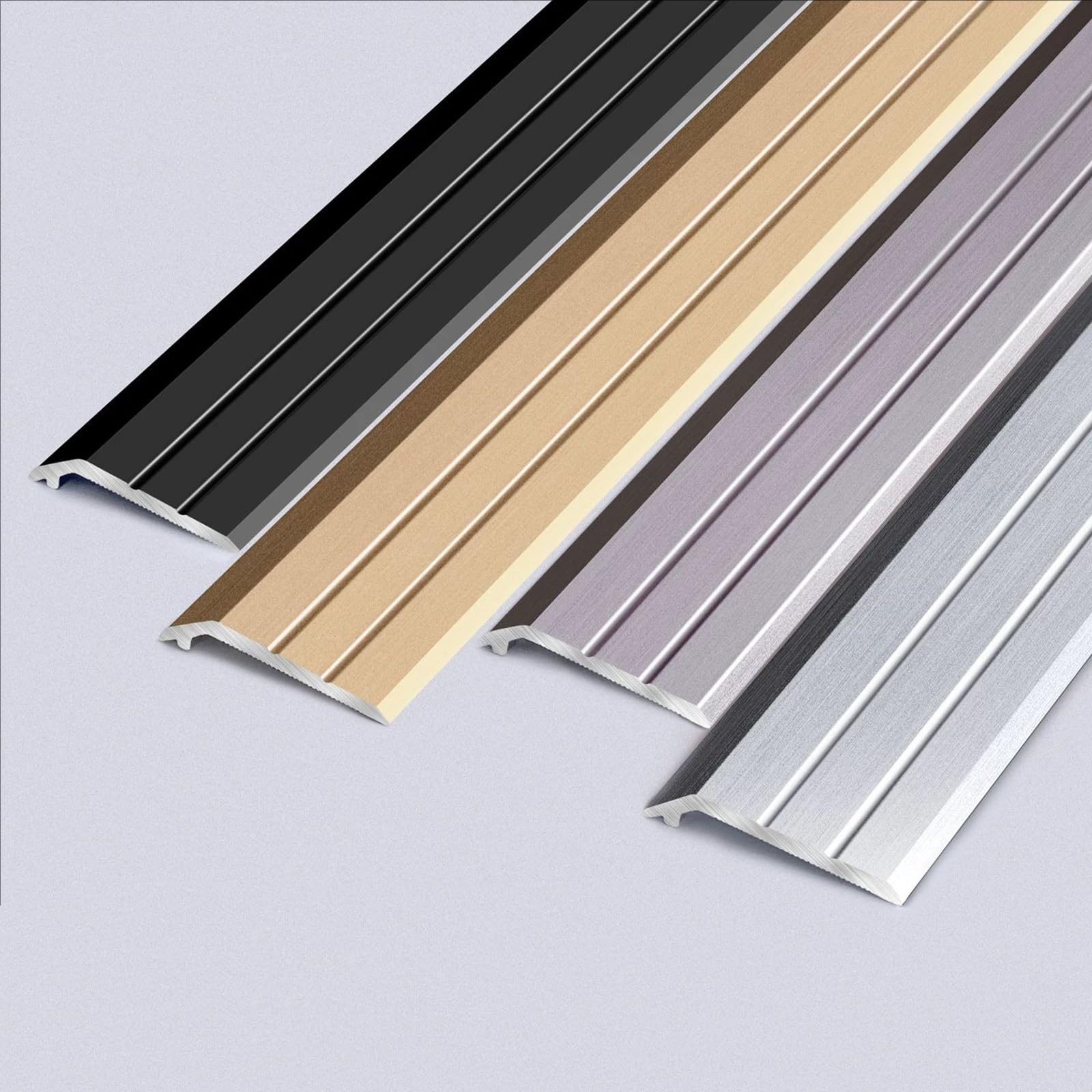 Aluminium Barre de Seuil Adhesive, Profilé de transition en métal