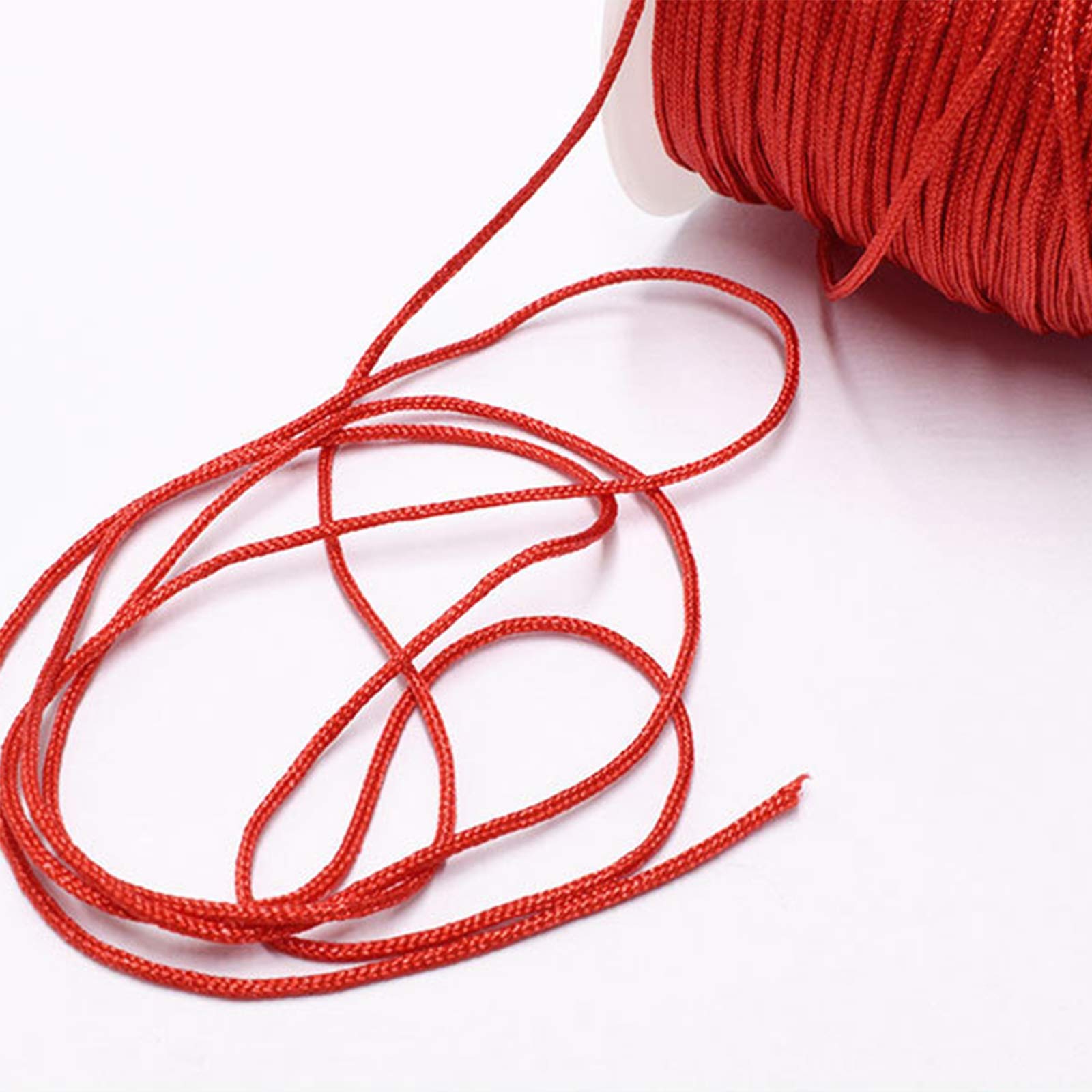 Amazon.co.jp: 2個 組紐 ブレスレット 手芸 細い紐 編み紐 糸 編み