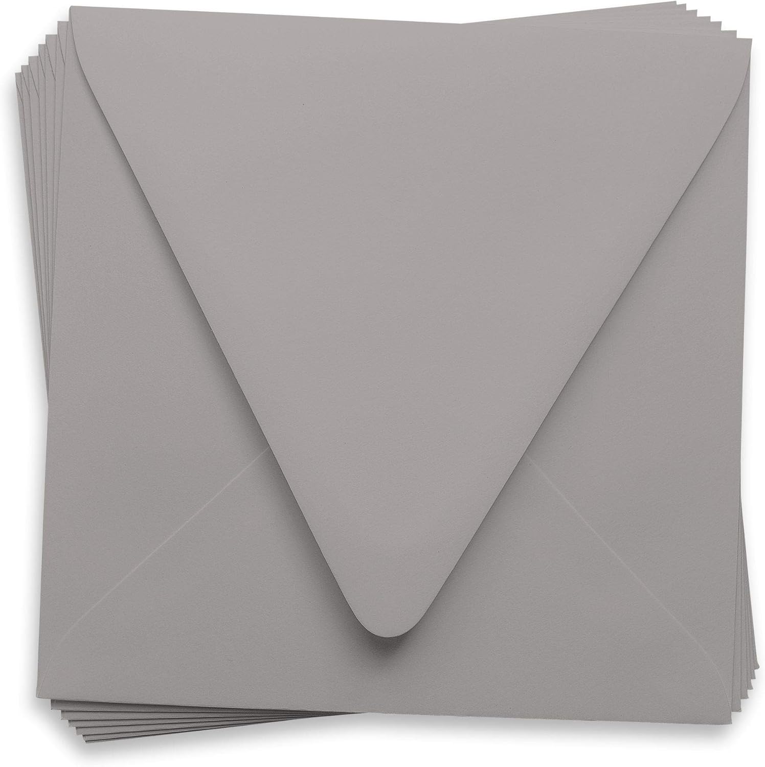Rosa Pink Square Envelopes - 6 1/2 x 6 1/2 Gmund Colors Matt Euro Flap 68T, 25 Pack