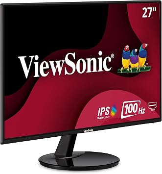 ViewSonic VA2759-SMH - LED monitor - 27" - 1920 x 1080 - IPS - 250 cd/m2 - 10001 - 14 ms - HDMI, VGA - speakers