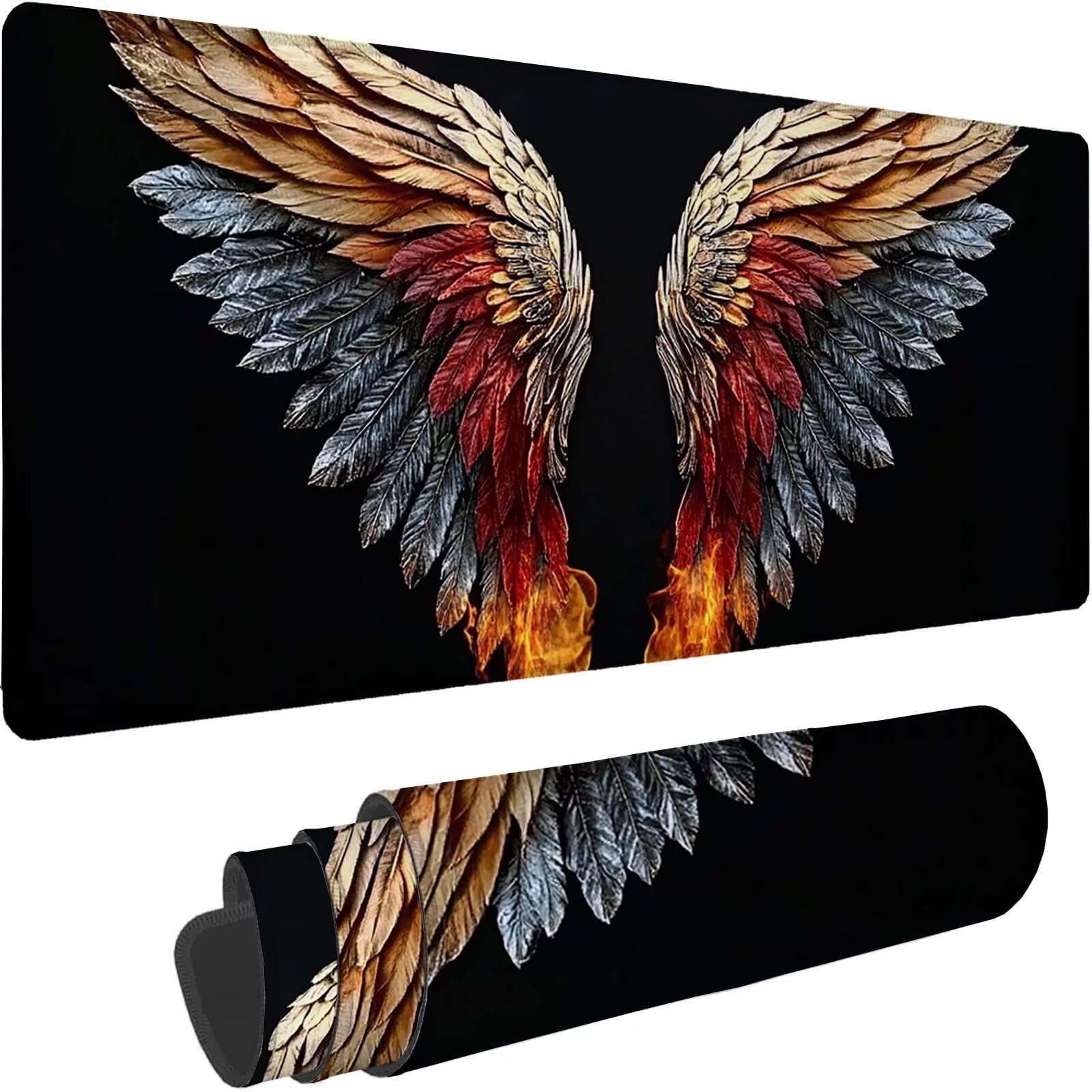 Tapis de Souris XXL Tapis de Souris Gaming 900 x 450 mm Aile 0-z107
