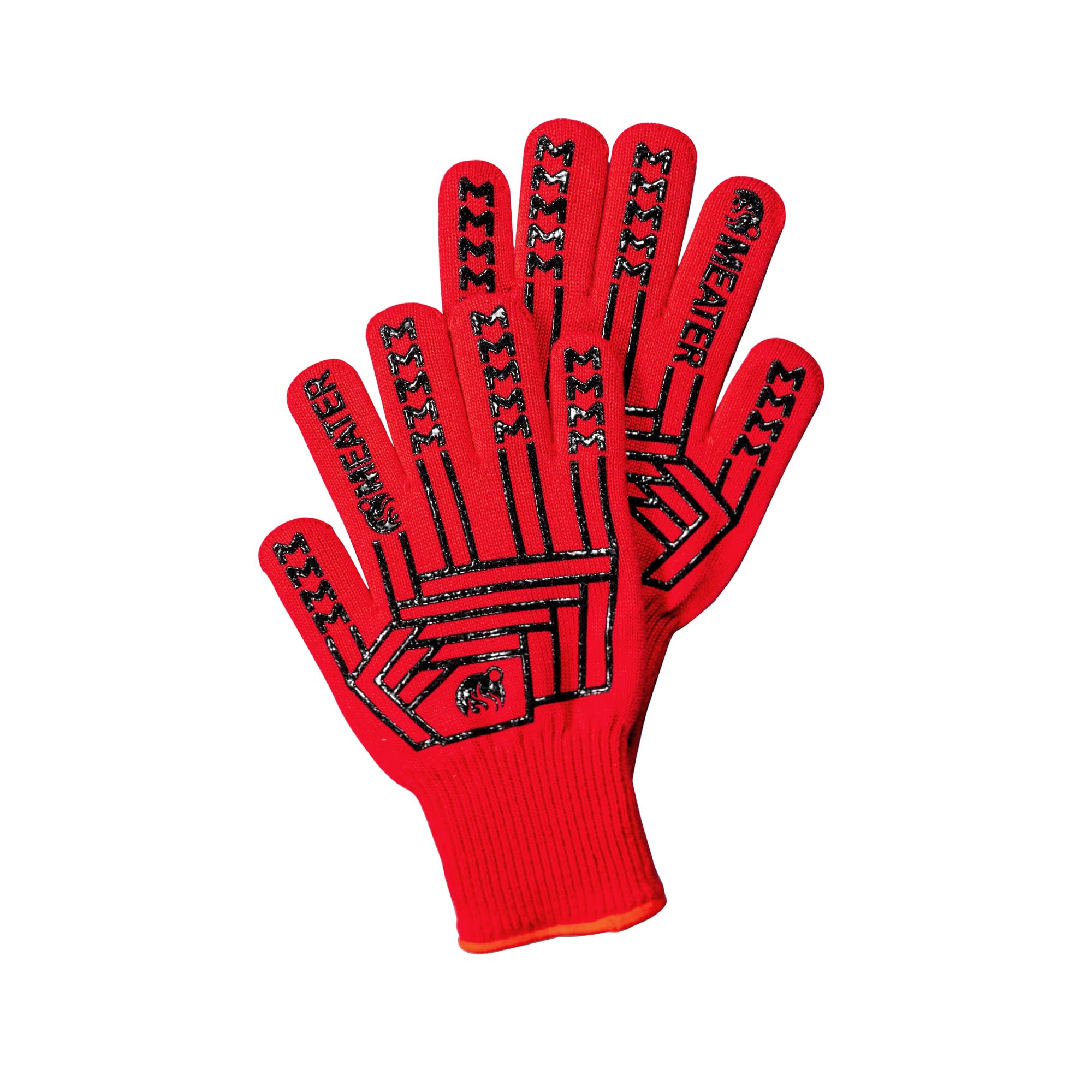MEATER Mitts, Heat Resistant BBQ Gloves, Premium Grilling Gloves for Smoker Oven, Cooking, and Baking, Non-Slip