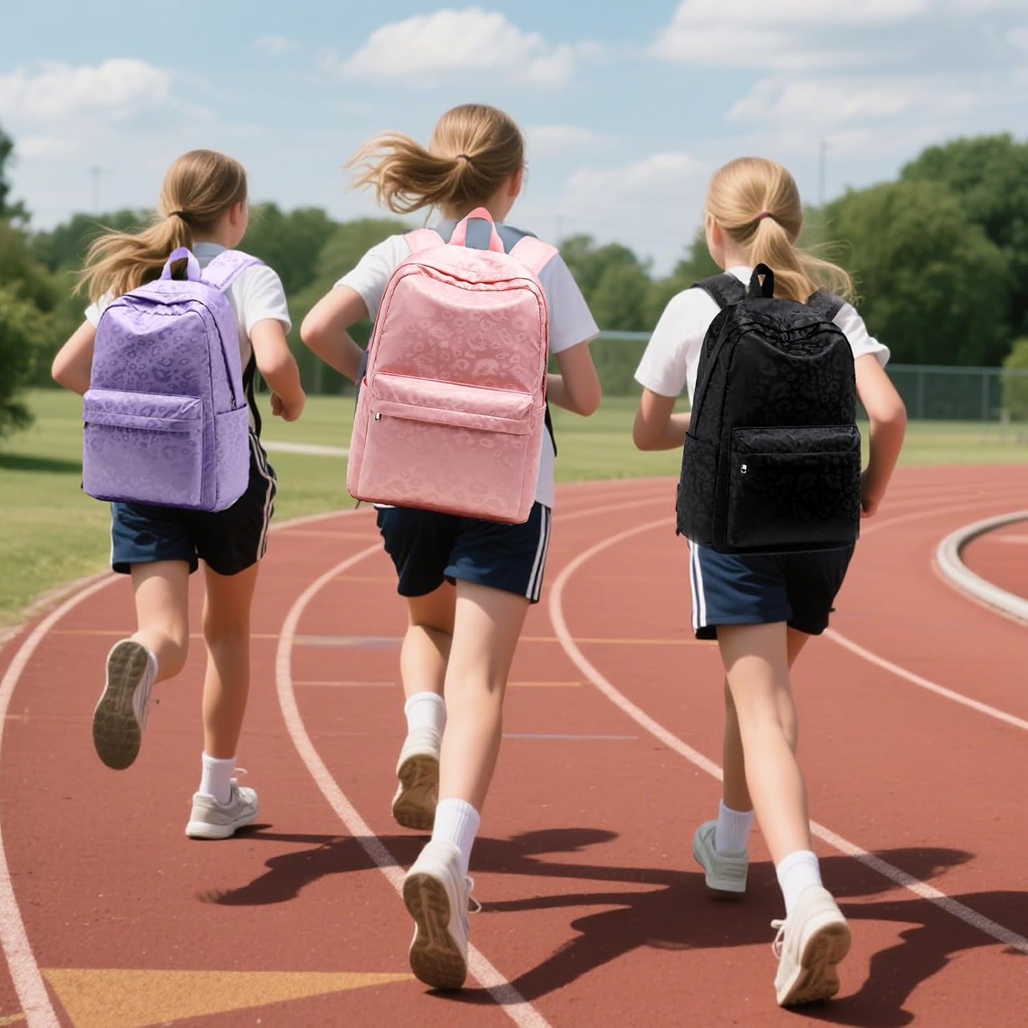 Girls Backpack School Backpack for Girls Backpacks for Elementary Middle School Bag for Kids Bookbag Teen Girl Backpacks,Leopard - Image 7