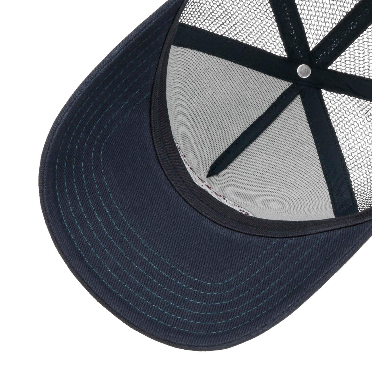 Stetson Czapka Trucker Vintage Brushed TwillKobiety/Mężczyźni - tirowca baseball cap z meshu Metalowa sprzączka, daszkiem wiosna-lato jesień-zima Wiosna