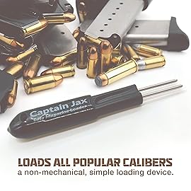 The BEML Fastest and Easiest Way to Load a Magazine Fits All Calibers, Ease - Universal Magazine Loader (1 Pack)