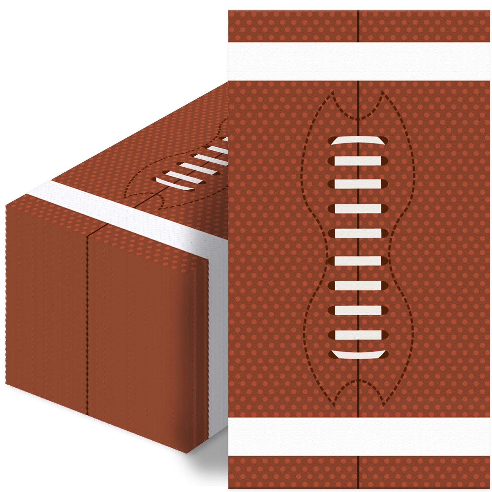 Servilletas de fútbol de alta absorción en pack de 100 unidades para mesas temáticas 8
