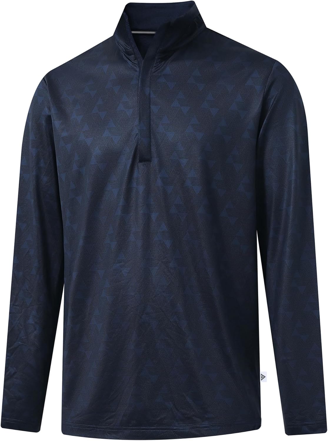 M MAELREG Quarter Zip Pullover Men Dry Fit Brushed Performance Long Sleeve Mock Neck Sports Golf 1/4 Zip Sweatshirts for Men