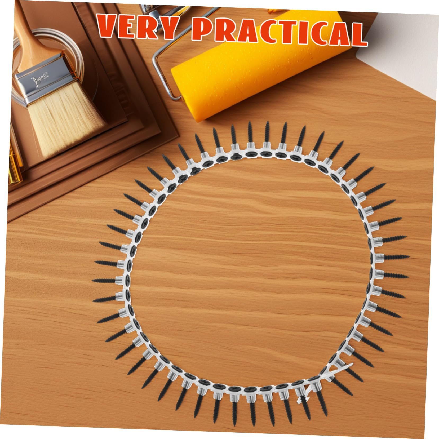 Mipcase 1000piezas Kit De Tornillos y Anclajes Para Muebles y Carpintería Sujetadores De Pared Resistentes y Flexibles