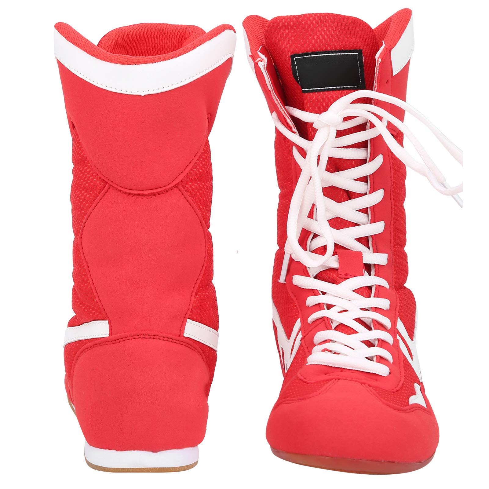 Dilwe Buty bokserskie, wysokie kostki, buty bokserskie, do sztuk walki, Taekwondo, Sanda, buty treningowe, odpowiednie zarówno dla mężczyzn, jak i kobiet
