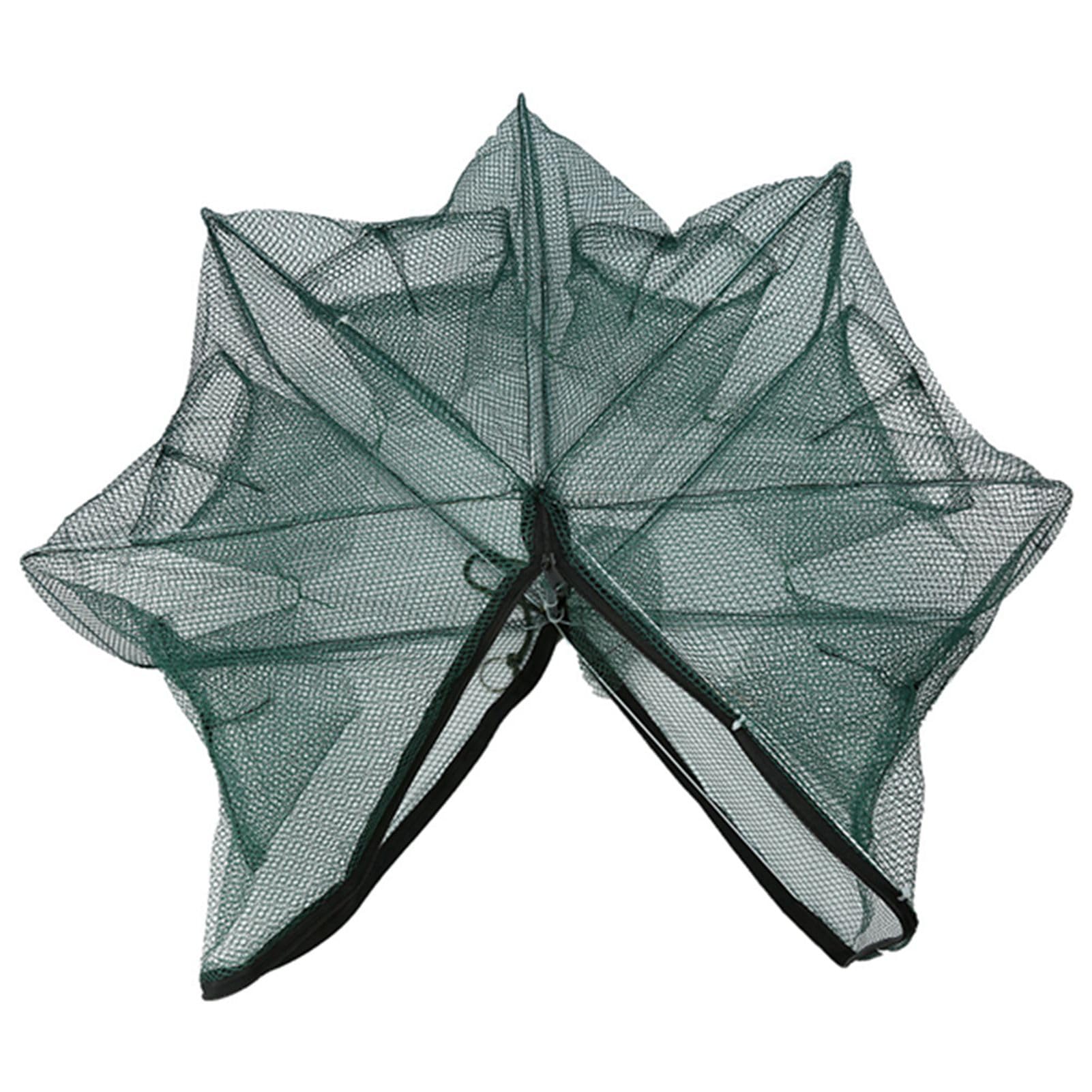 Piège à Crabe Pliable – Panier 60x30cm Pour Crabes, Crevettes, écrevisses, Facile à Appâter Et Ranger