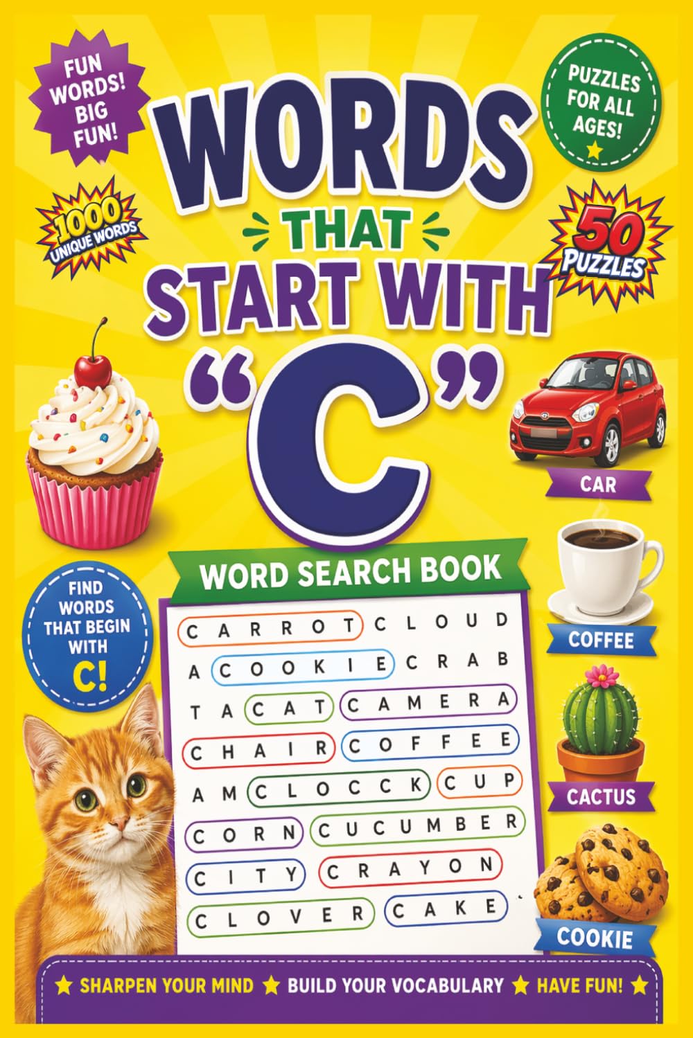 Words That Start With "C" Word Search: Expand Your Vocabulary with 1000 “C” Words