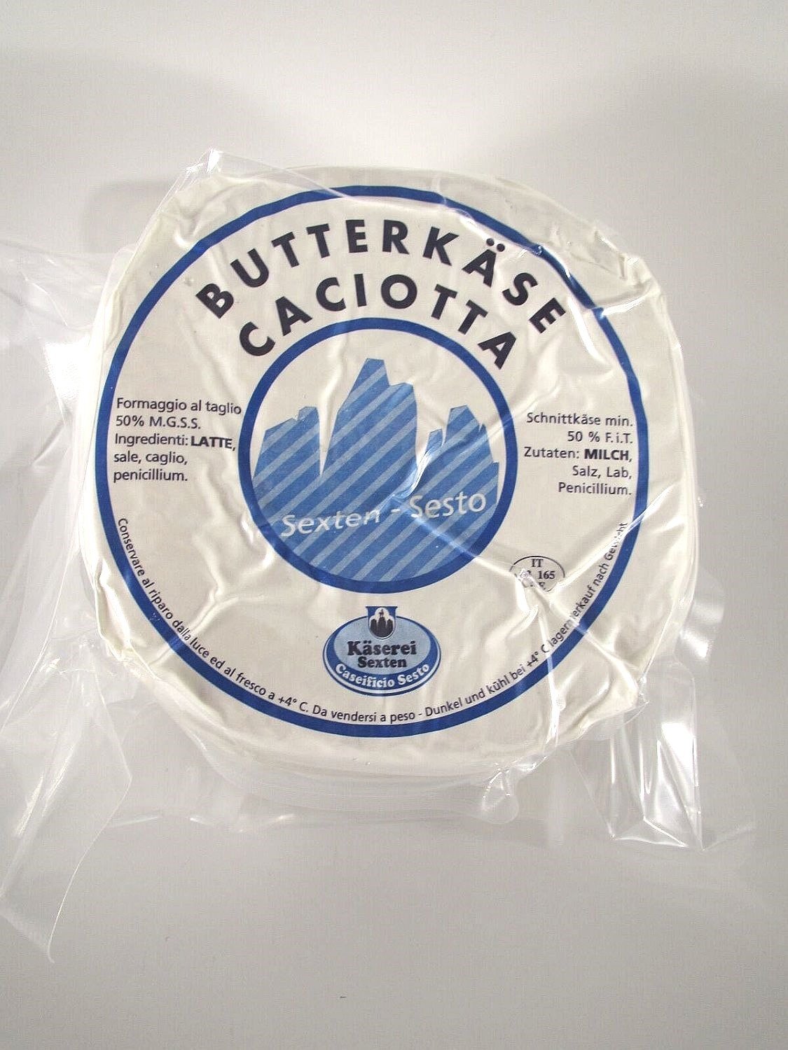 Caciotta ca. 650 gr. - Caseificio di Sesto