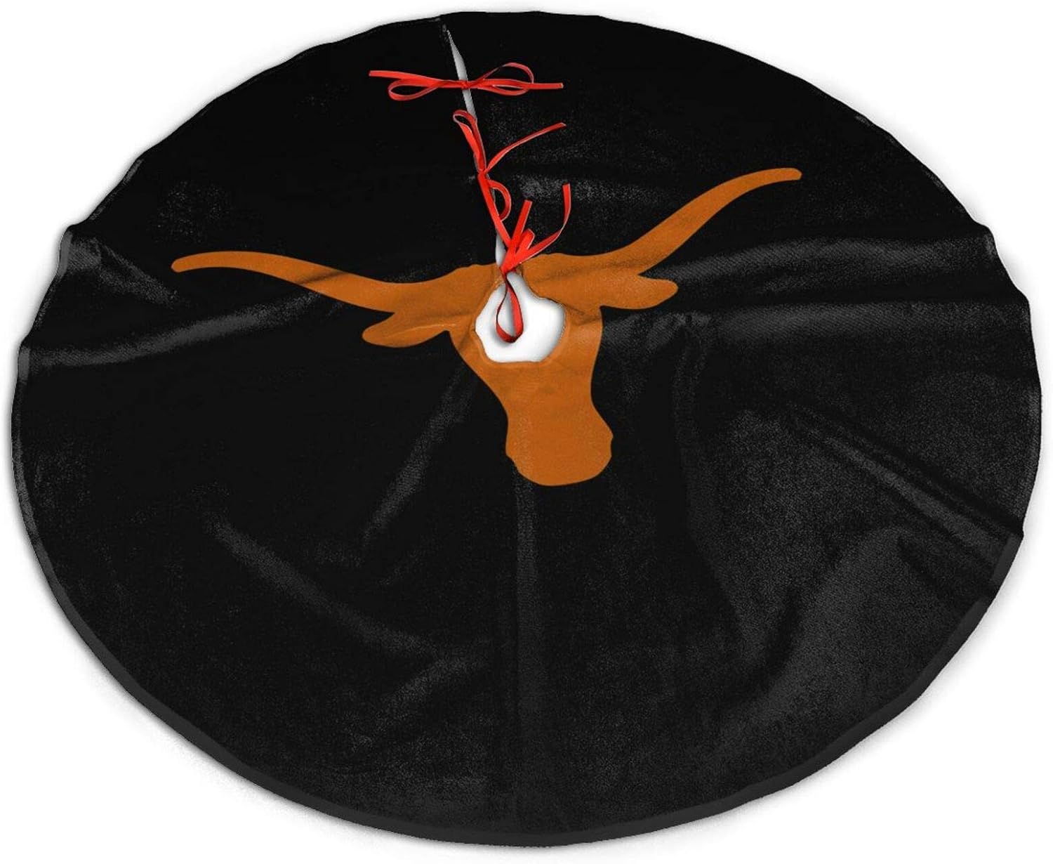 PLHDHESE Vbe120 Texas Longhorns Christmas Tree Skirt,Tree